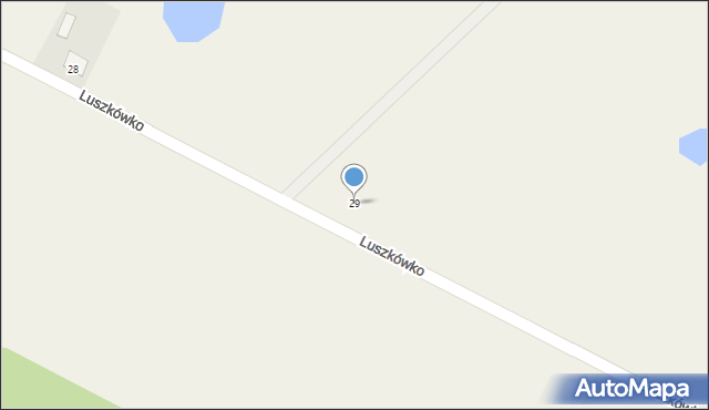 Luszkówko, Luszkówko, 29, mapa Luszkówko