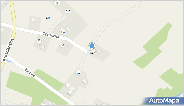 Lutcza, Lutcza, 394A, mapa Lutcza