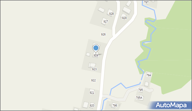 Lutcza, Lutcza, 924, mapa Lutcza