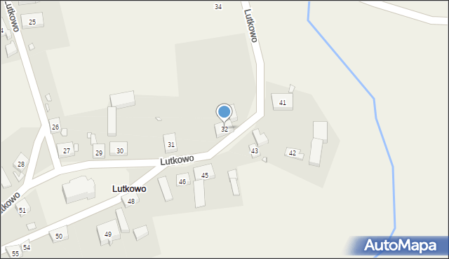 Lutkowo, Lutkowo, 32, mapa Lutkowo