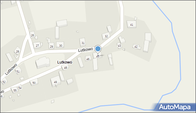 Lutkowo, Lutkowo, 45, mapa Lutkowo