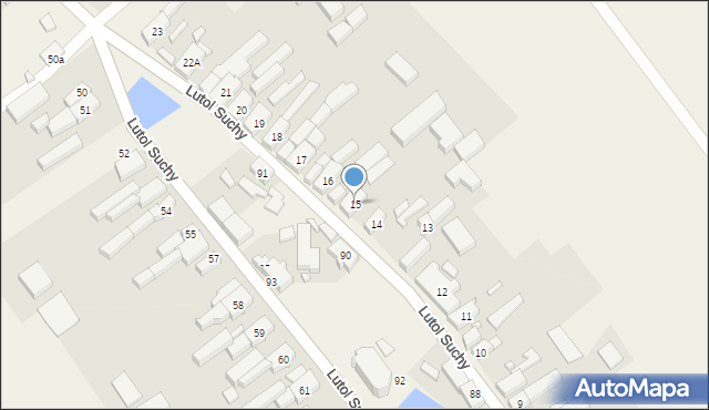 Lutol Suchy, Lutol Suchy, 15, mapa Lutol Suchy