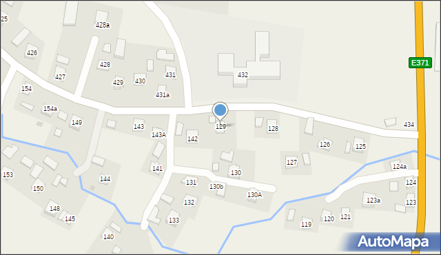 Lutoryż, Lutoryż, 129, mapa Lutoryż