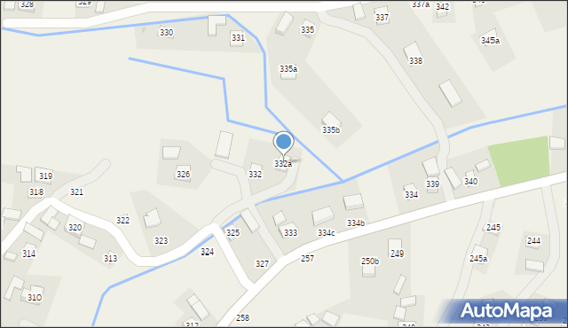 Lutoryż, Lutoryż, 332a, mapa Lutoryż