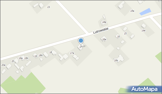 Lutrowskie, Lutrowskie, 17, mapa Lutrowskie