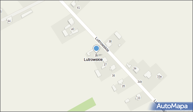 Lutrowskie, Lutrowskie, 39, mapa Lutrowskie