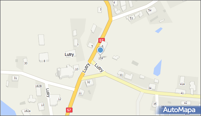 Lutry, Lutry, 104, mapa Lutry