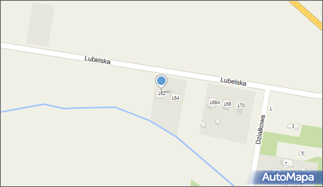 Małęczyn, Lubelska, 162, mapa Małęczyn