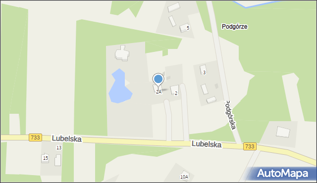 Maliszów, Lubelska, 2A, mapa Maliszów