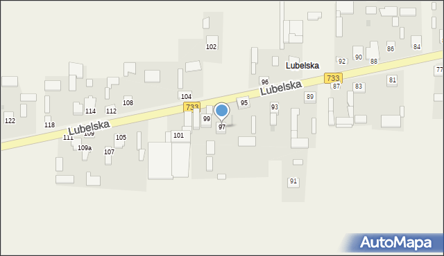 Maliszów, Lubelska, 97, mapa Maliszów