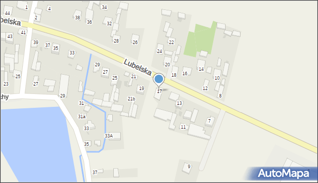 Markuszów, Lubelska, 17, mapa Markuszów