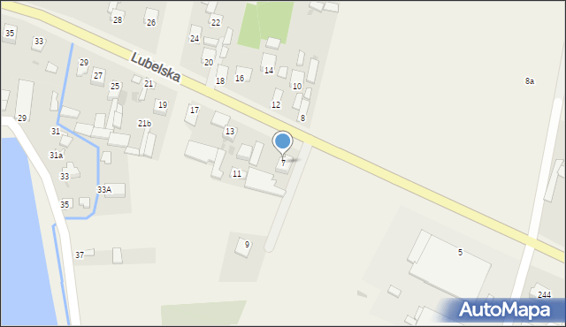 Markuszów, Lubelska, 7, mapa Markuszów