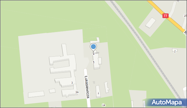 Nowa Sarzyna, Łukasiewicza Ignacego, 4, mapa Nowa Sarzyna