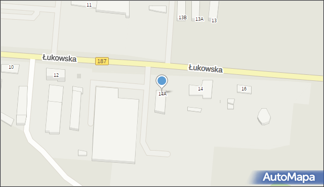 Oborniki, Łukowska, 14A, mapa Oborniki