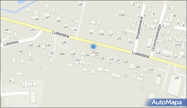 Piaski, Lubelska, 120, mapa Piaski