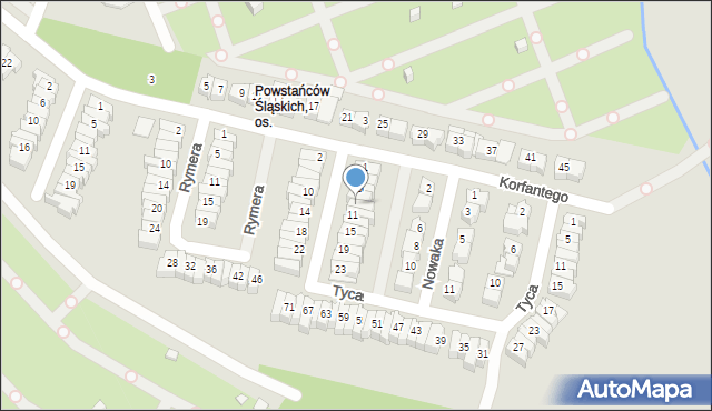 Poznań, Ludygi-Laskowskiego Jana, 9, mapa Poznania