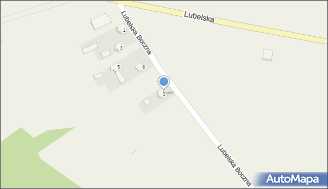 Racławice, Lubelska Boczna, 2, mapa Racławice