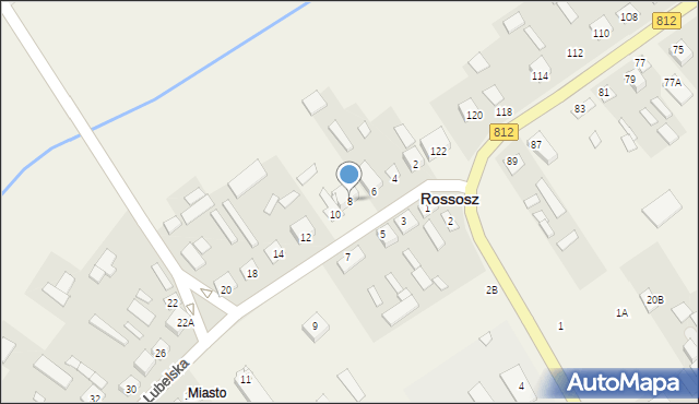 Rossosz, Lubelska, 8, mapa Rossosz