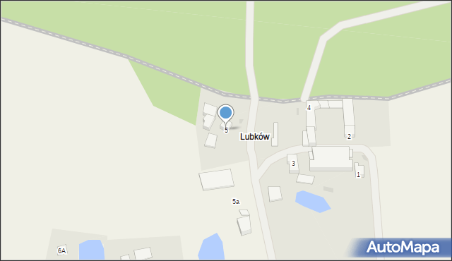 Rybokarty, Lubków, 5, mapa Rybokarty