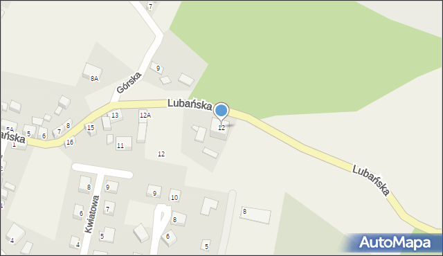 Sulików, Lubańska, 12, mapa Sulików