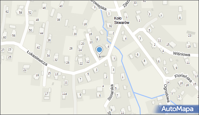 Targowiska, Łukasiewicza Ignacego, 6, mapa Targowiska