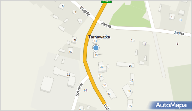 Tarnawatka, Lubelska, 35, mapa Tarnawatka