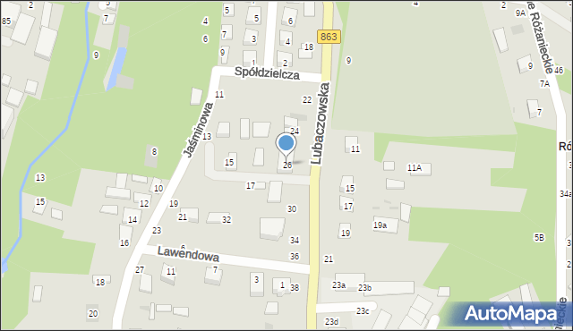 Tarnogród, Lubaczowska, 26, mapa Tarnogród