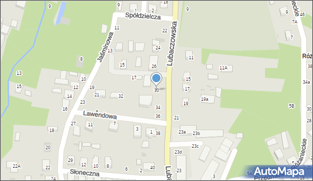 Tarnogród, Lubaczowska, 30, mapa Tarnogród