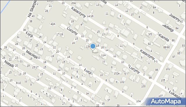 Tomaszów Mazowiecki, Lucyny, 15, mapa Tomaszów Mazowiecki