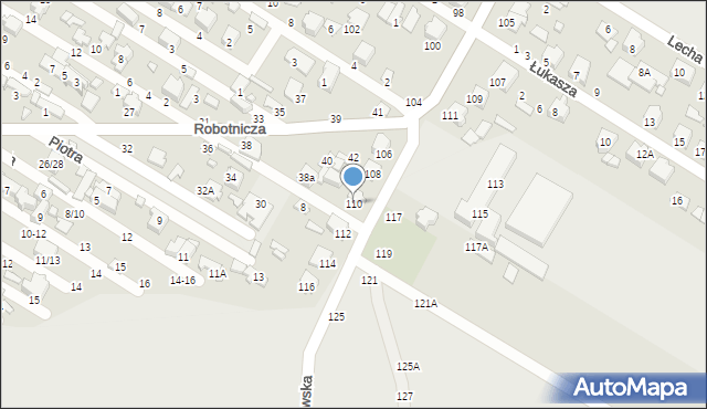 Tomaszów Mazowiecki, Ludwikowska, 110, mapa Tomaszów Mazowiecki