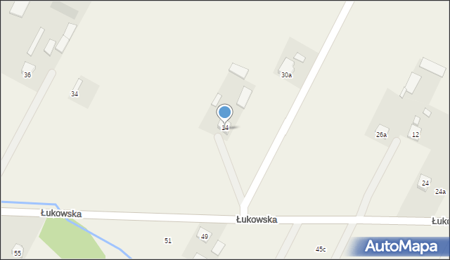 Tuliłów, Łukowska, 30, mapa Tuliłów