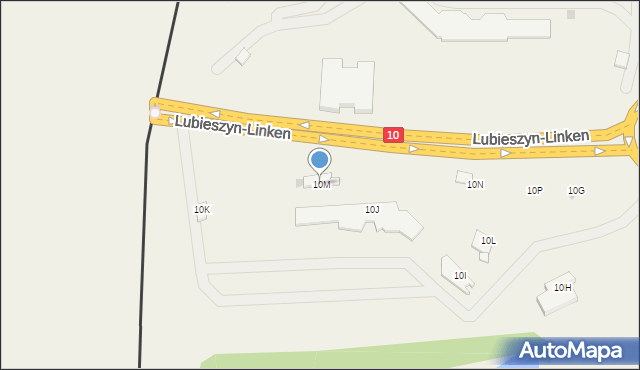 Wąwelnica, Lubieszyn, 10M, mapa Wąwelnica