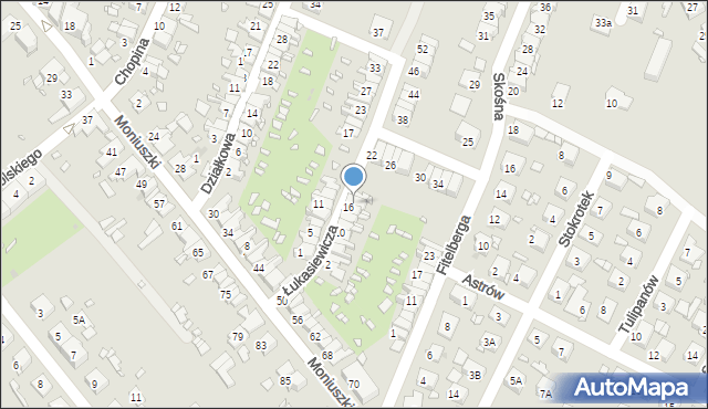 Zabrze, Łukasiewicza Ignacego, 20, mapa Zabrza