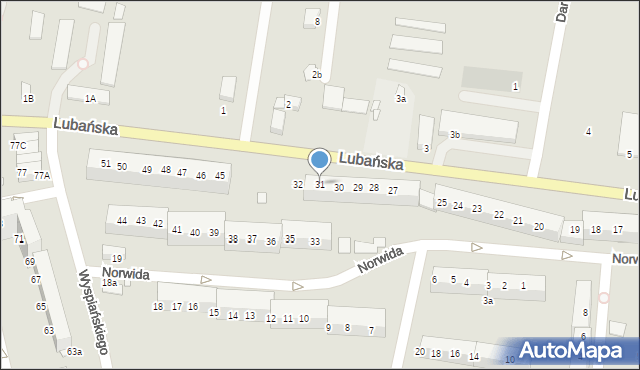 Zgorzelec, Lubańska, 31, mapa Zgorzelec