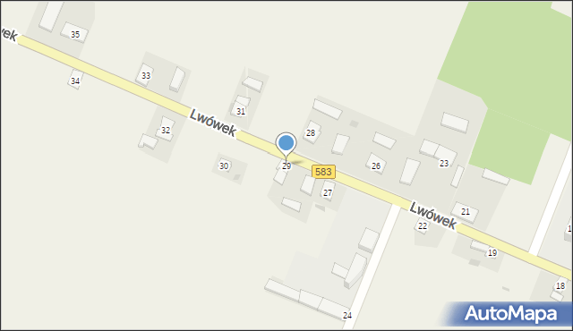 Lwówek, Lwówek, 29, mapa Lwówek