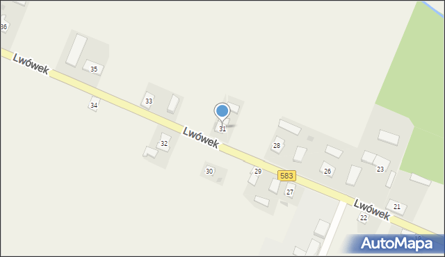 Lwówek, Lwówek, 31, mapa Lwówek