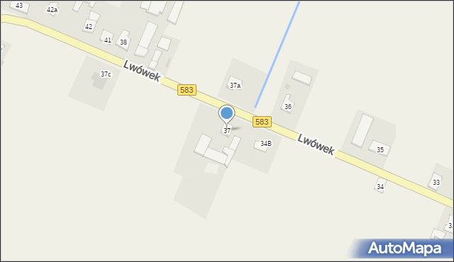 Lwówek, Lwówek, 37, mapa Lwówek