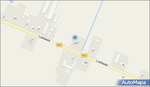 Lwówek, Lwówek, 37a, mapa Lwówek