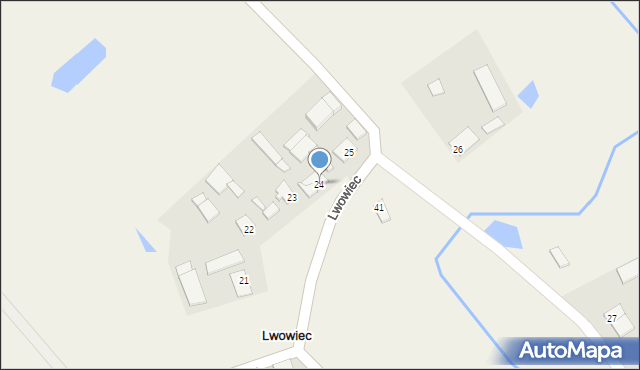 Lwowiec, Lwowiec, 24, mapa Lwowiec