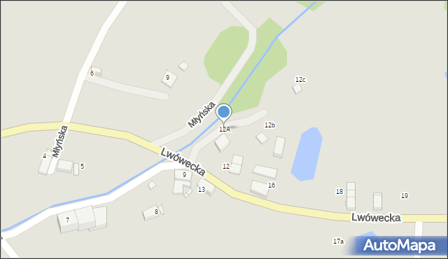 Świeradów-Zdrój, Lwówecka, 12A, mapa Świeradów-Zdrój