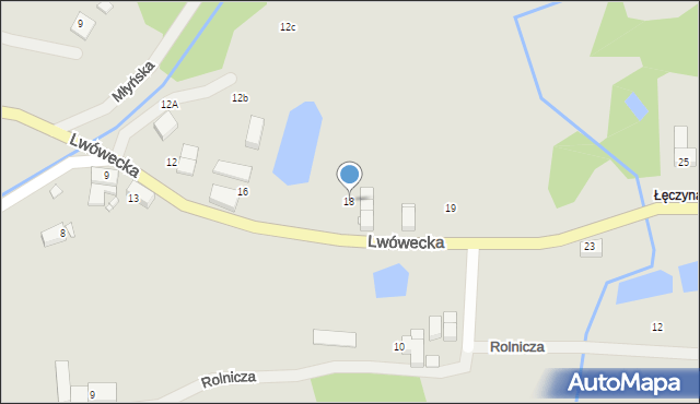 Świeradów-Zdrój, Lwówecka, 18, mapa Świeradów-Zdrój