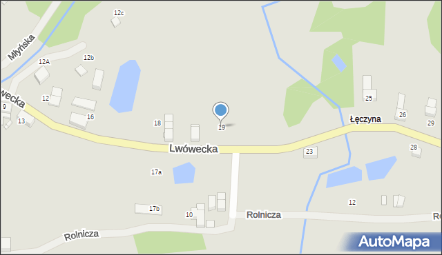 Świeradów-Zdrój, Lwówecka, 19, mapa Świeradów-Zdrój