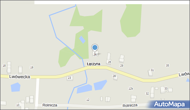 Świeradów-Zdrój, Lwówecka, 25, mapa Świeradów-Zdrój