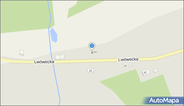 Świeradów-Zdrój, Lwówecka, 39, mapa Świeradów-Zdrój