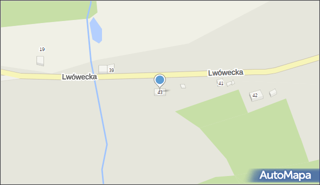 Świeradów-Zdrój, Lwówecka, 43, mapa Świeradów-Zdrój