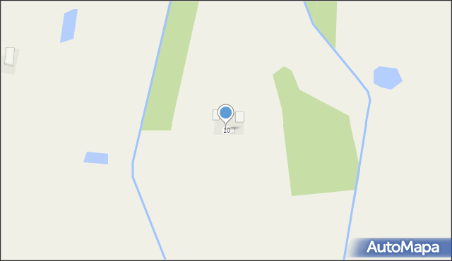 Łychowska Wola, Łychowska Wola, 10, mapa Łychowska Wola