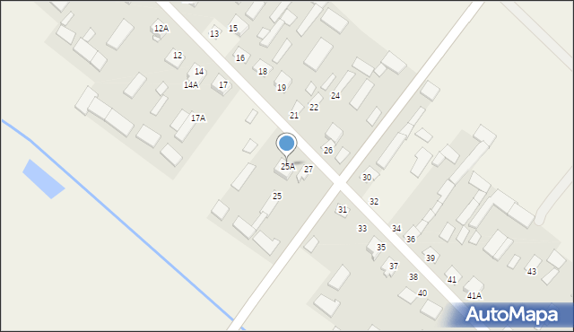 Łyniew, Łyniew, 25A, mapa Łyniew