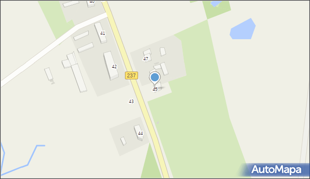 Łyskowo, Łyskowo, 45, mapa Łyskowo