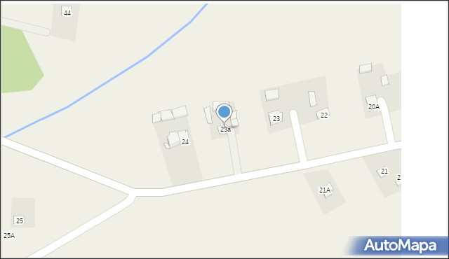 Łysołaje-Kolonia, Łysołaje-Kolonia, 23a, mapa Łysołaje-Kolonia