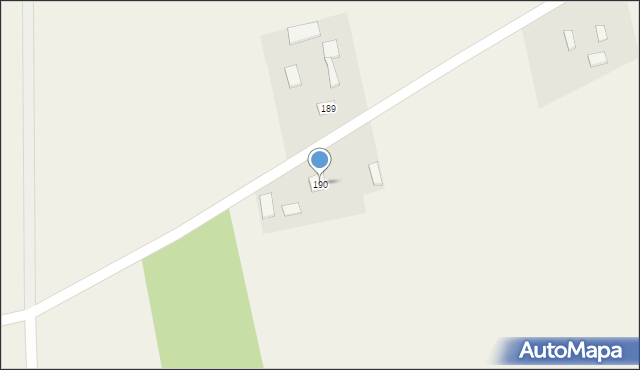 Łysów, Łysów, 190, mapa Łysów